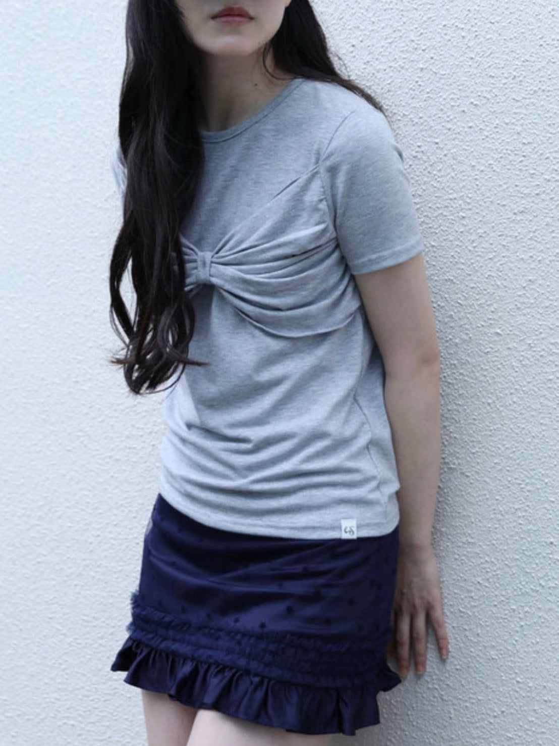 【Uglyshadow】RIBBON T-SHIRT
