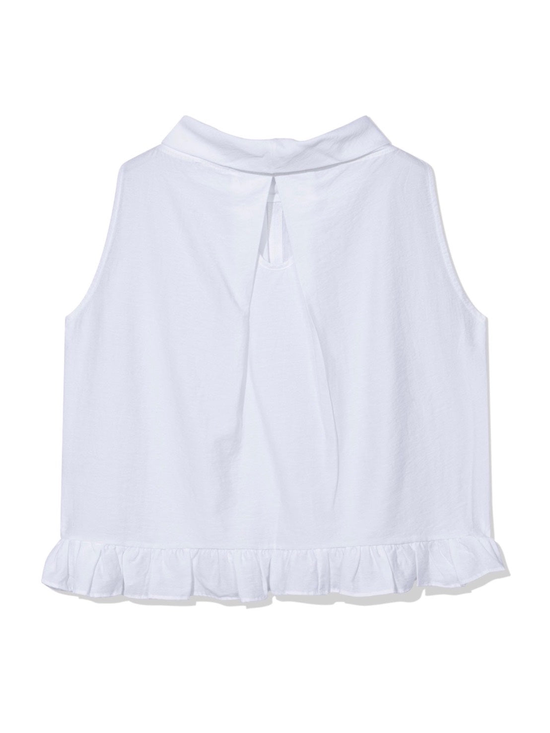【Uglyshadow】HIGH-NECK FRILL SLEEVELESS