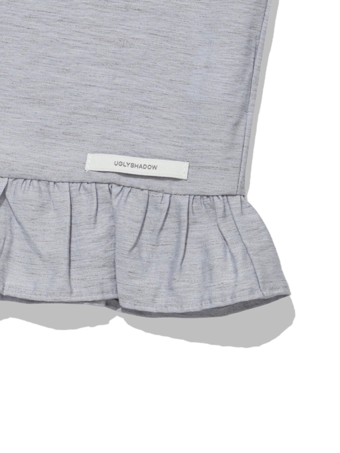 【Uglyshadow】HIGH-NECK FRILL SLEEVELESS