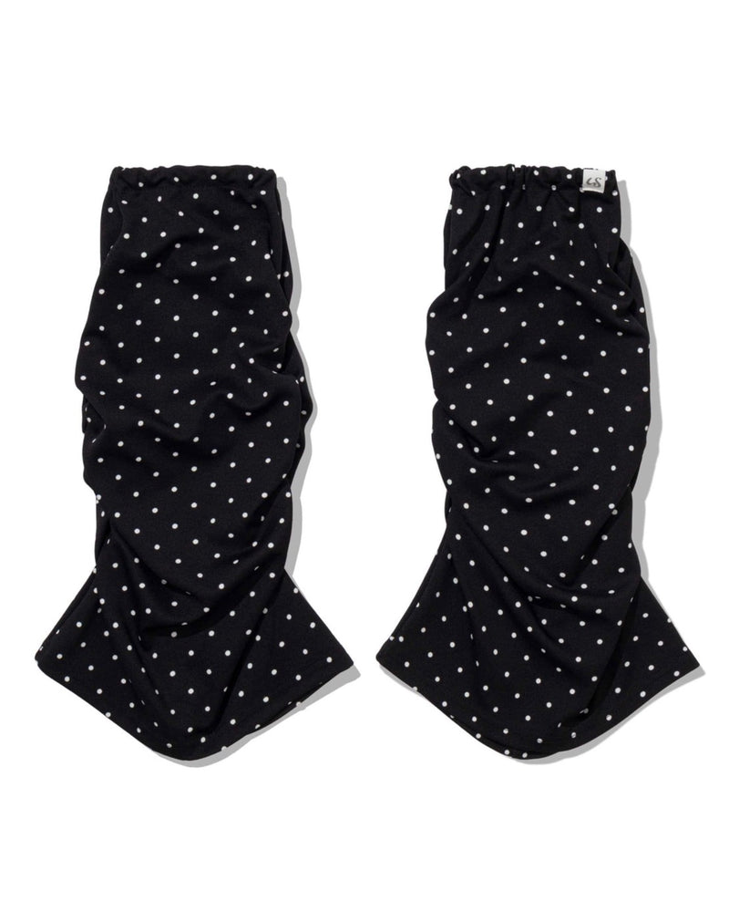 【Uglyshadow】DOT SHIRRING LEG WARMER