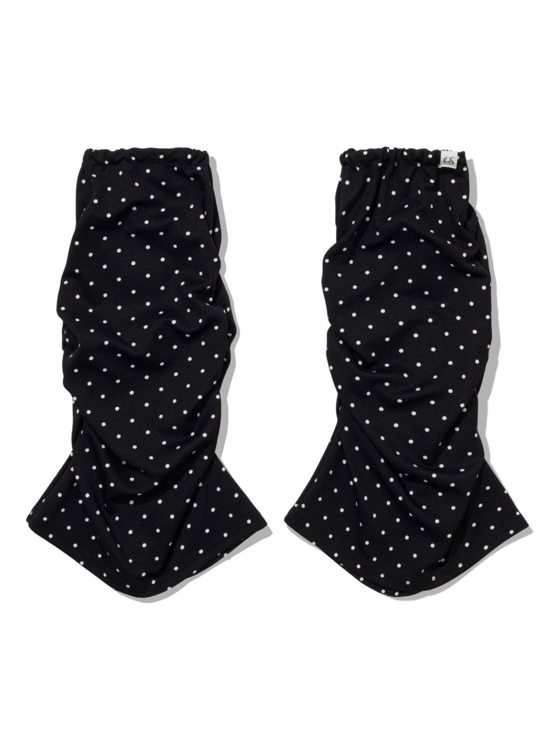 【Uglyshadow】DOT SHIRRING LEG WARMER
