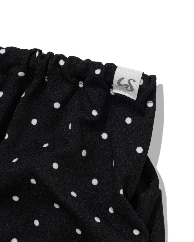 【Uglyshadow】DOT SHIRRING LEG WARMER