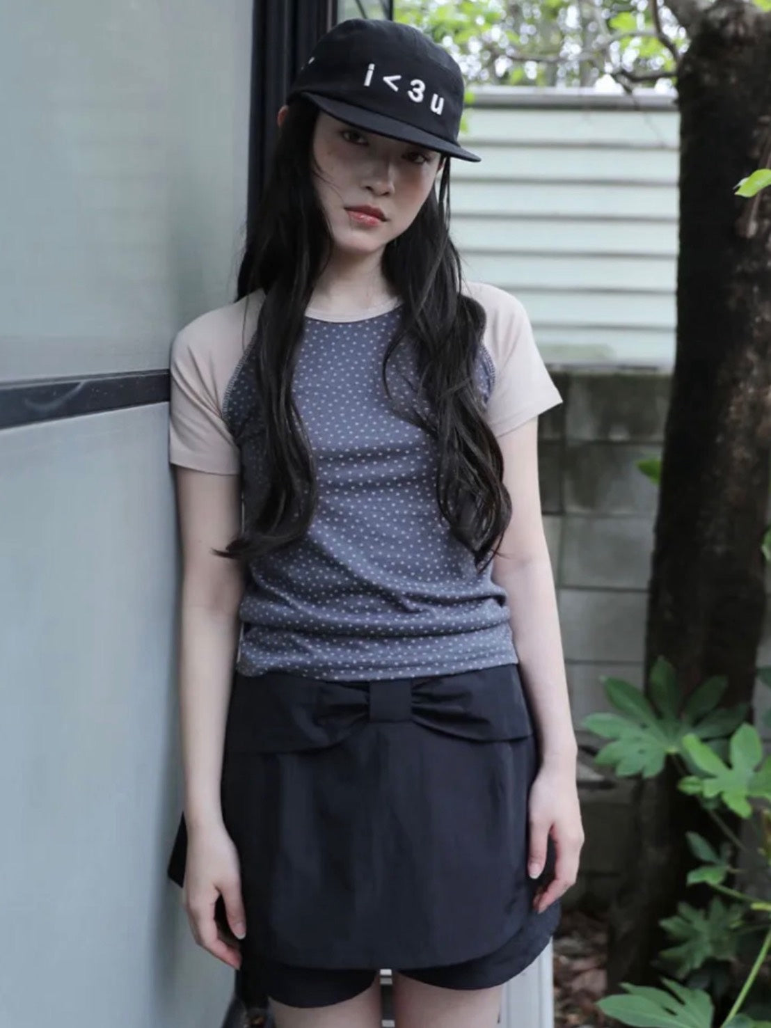 6/15 21:00発売【Uglyshadow】GIANT RIBBON SKIRT PANTS
