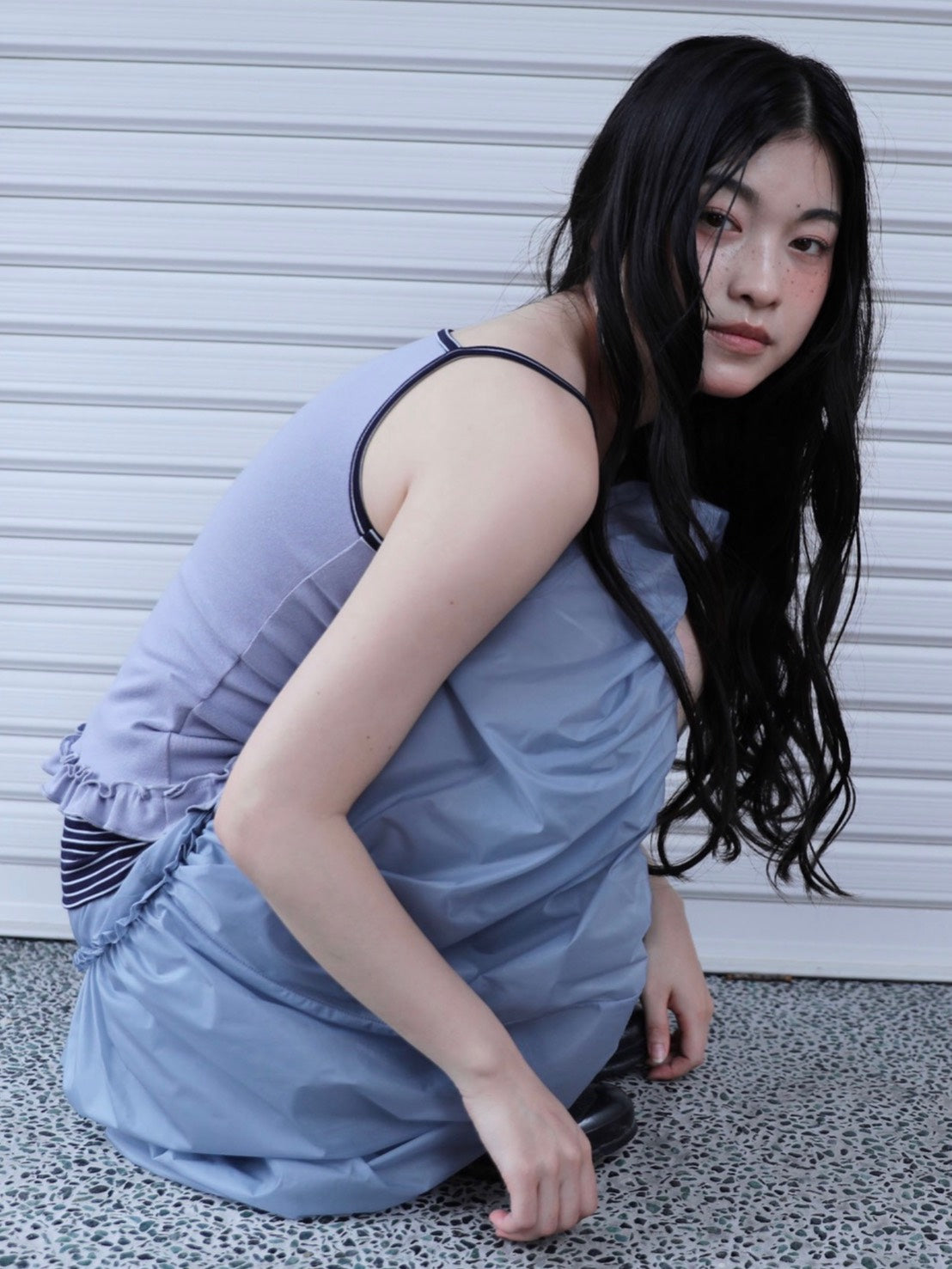 6/15 21:00発売【Uglyshadow】SHINING PUMPKIN MIDI SKIRT