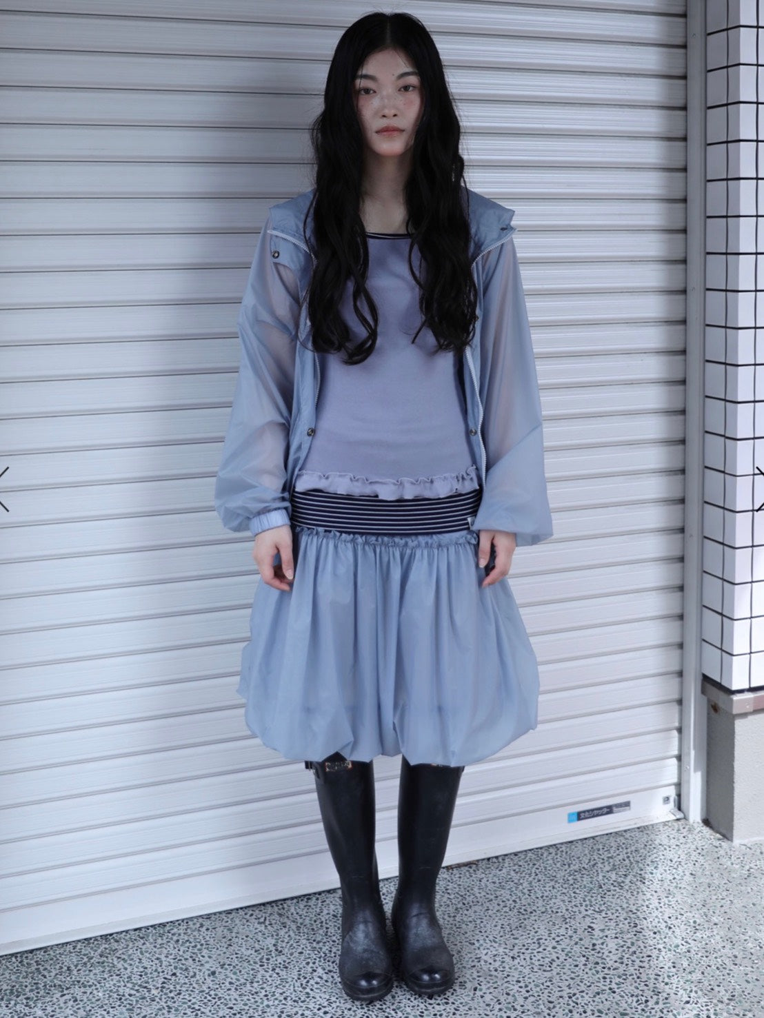 6/15 21:00発売【Uglyshadow】SHINING PUMPKIN MIDI SKIRT