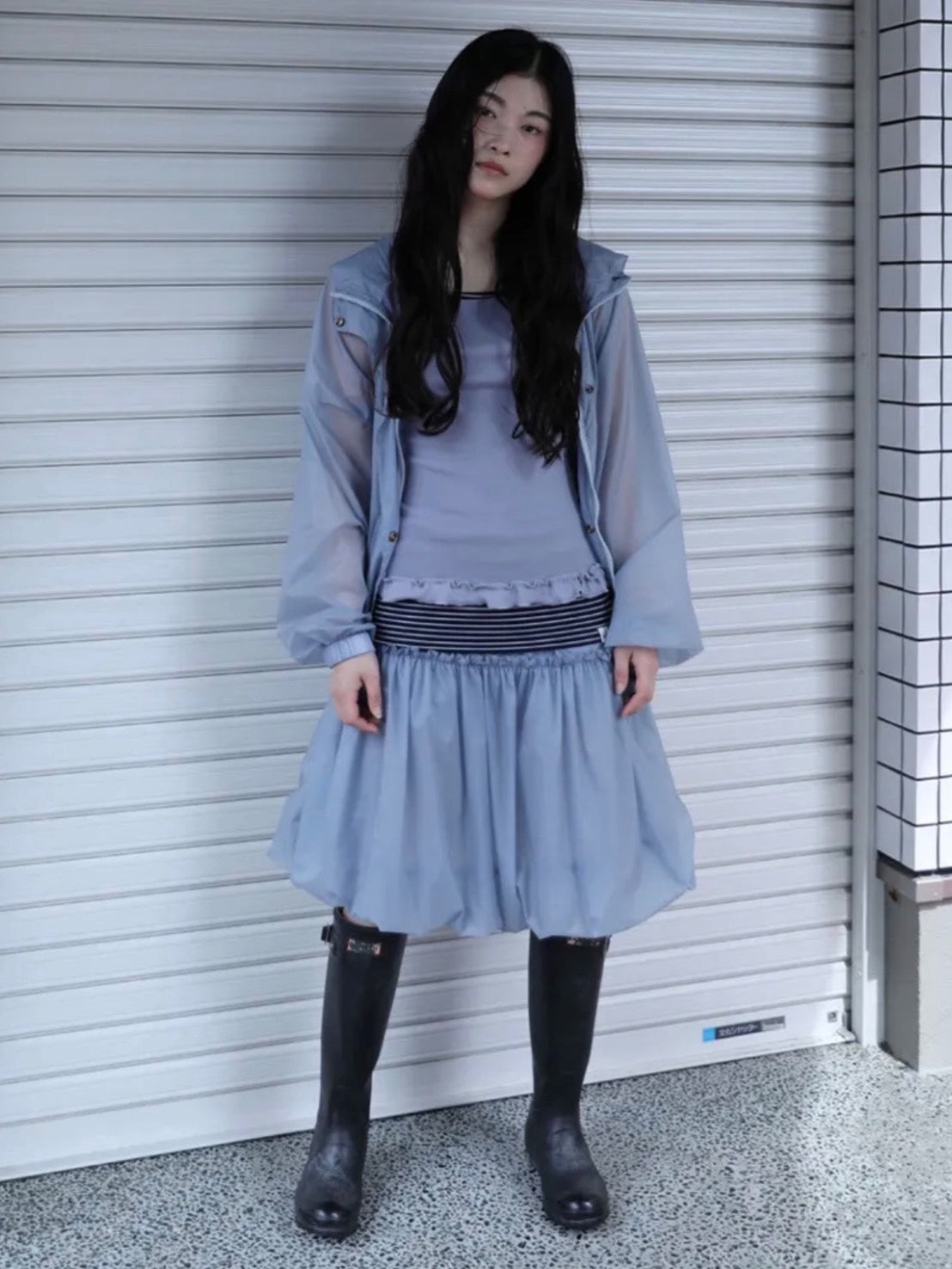 6/15 21:00発売【Uglyshadow】SHINING PUMPKIN MIDI SKIRT