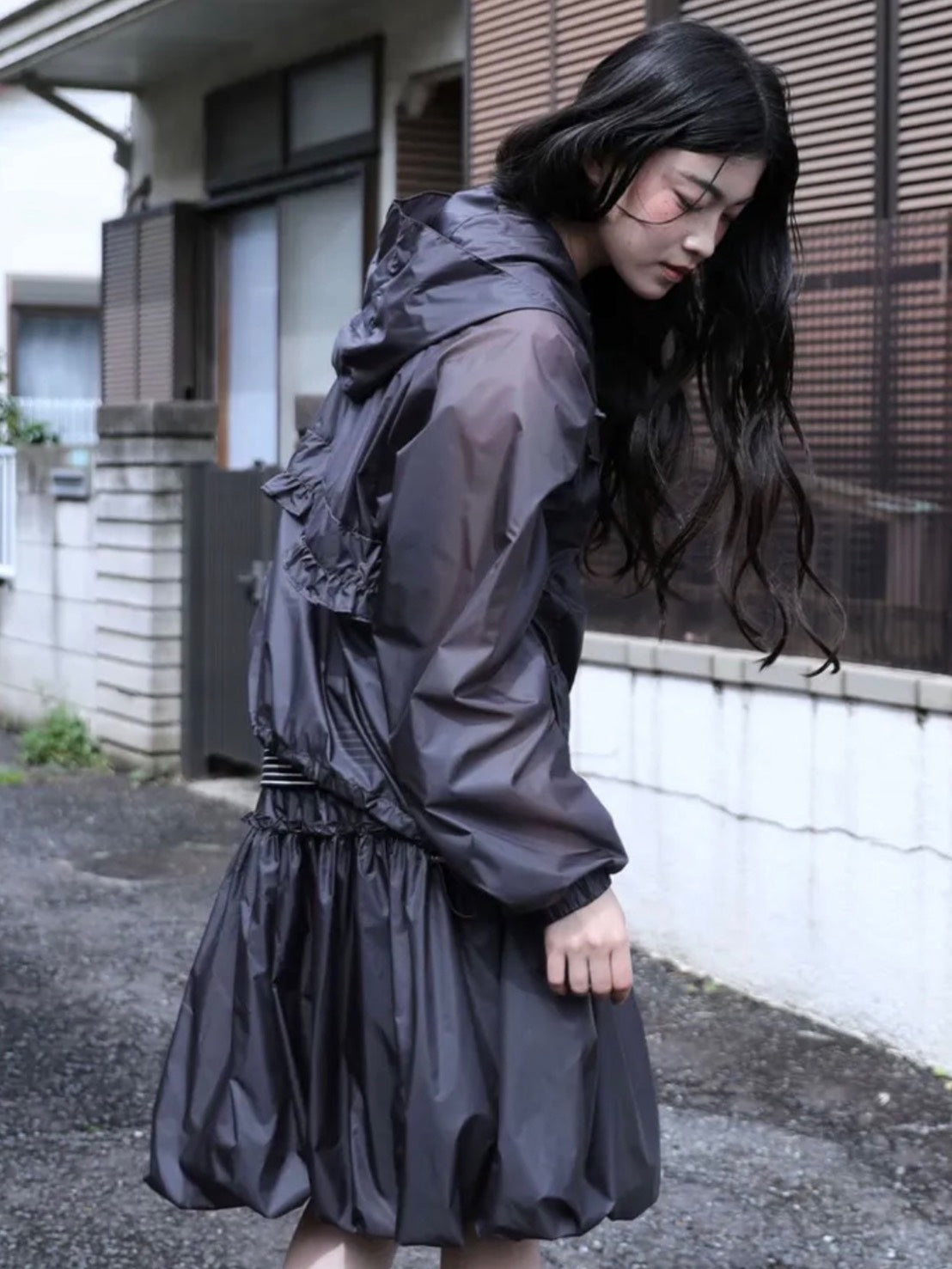 6/15 21:00発売【Uglyshadow】SHINING PUMPKIN MIDI SKIRT