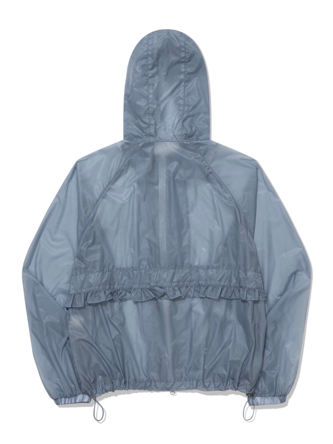 6/15 21:00発売【Uglyshadow】SHINING RUFFLE WINDBREAKER JACKET