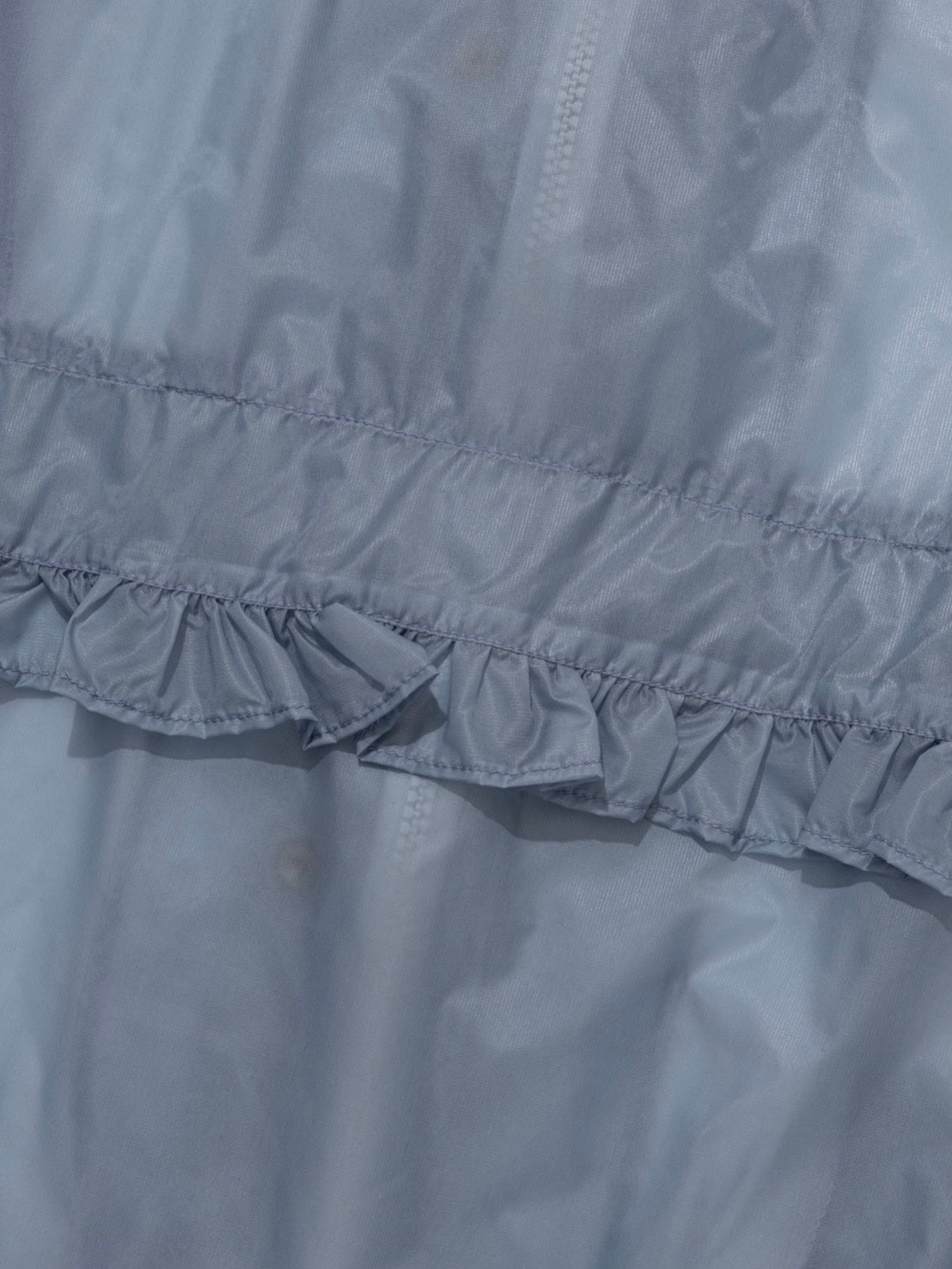 6/15 21:00発売【Uglyshadow】SHINING RUFFLE WINDBREAKER JACKET