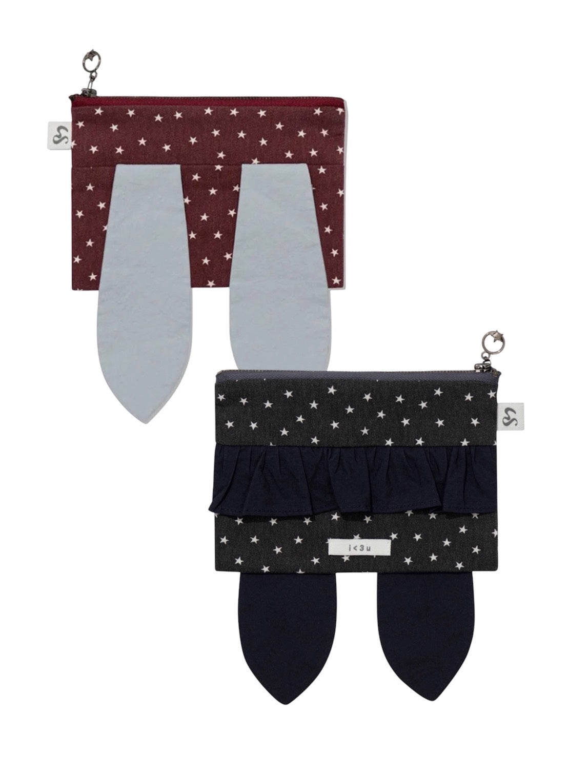 6/15 21:00発売【Uglyshadow】RABBIT STAR POUCH