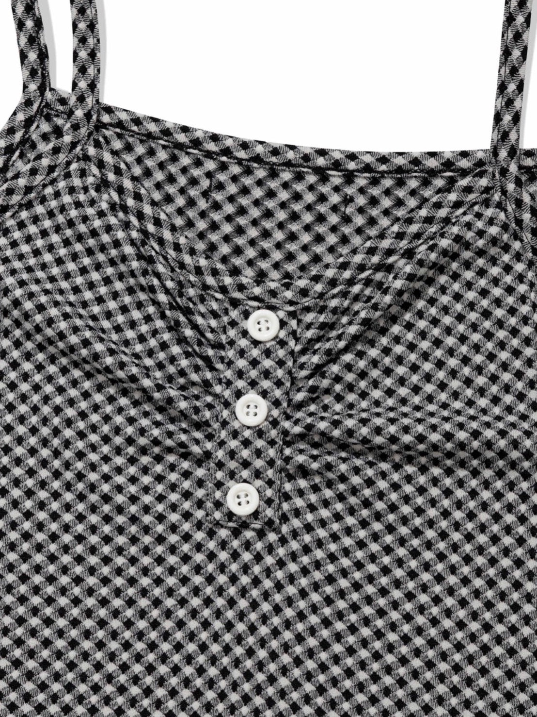 6/15 21:00発売【Uglyshadow】CHECKERED LACE SLEEVELESS 2