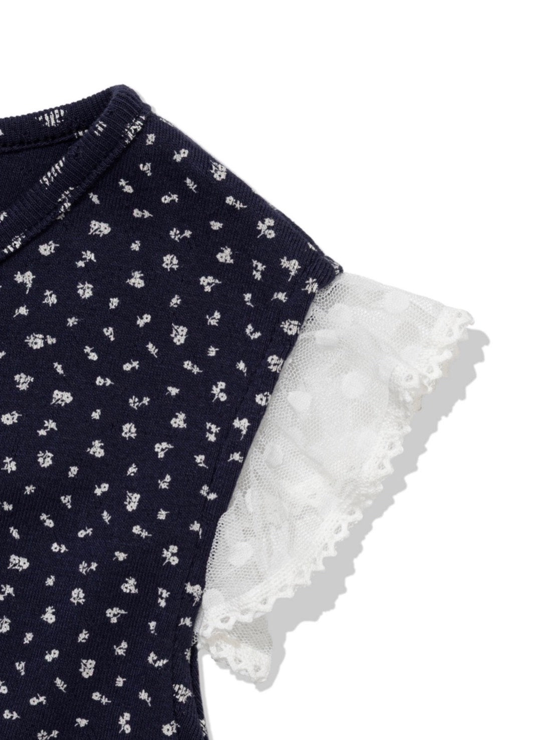 6/15 21:00 発売【Uglyshadow】FLOWER LACE SLEEVELESS 2