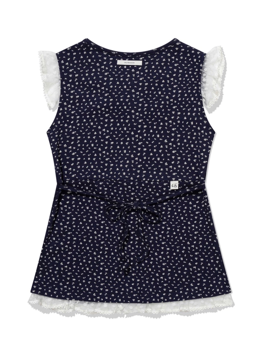 6/15 21:00 発売【Uglyshadow】FLOWER LACE SLEEVELESS 2