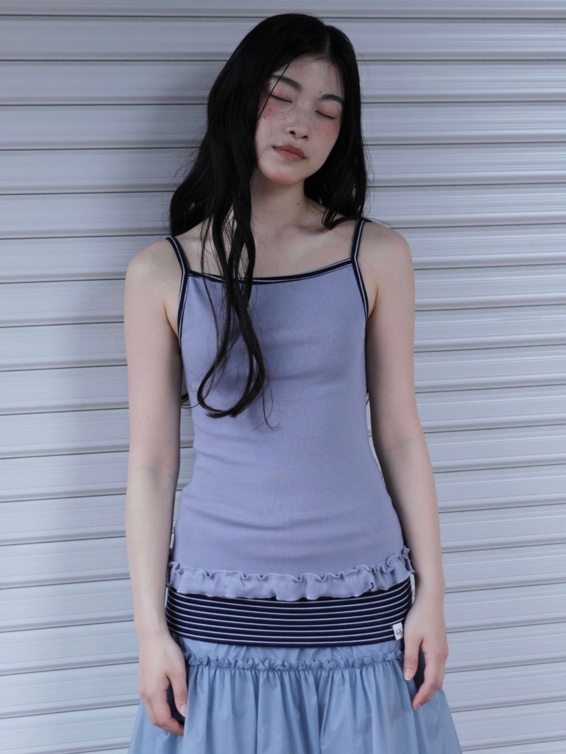 6/15 21:00発売【Uglyshadow】ST FRILL CONTRAST SHORTS