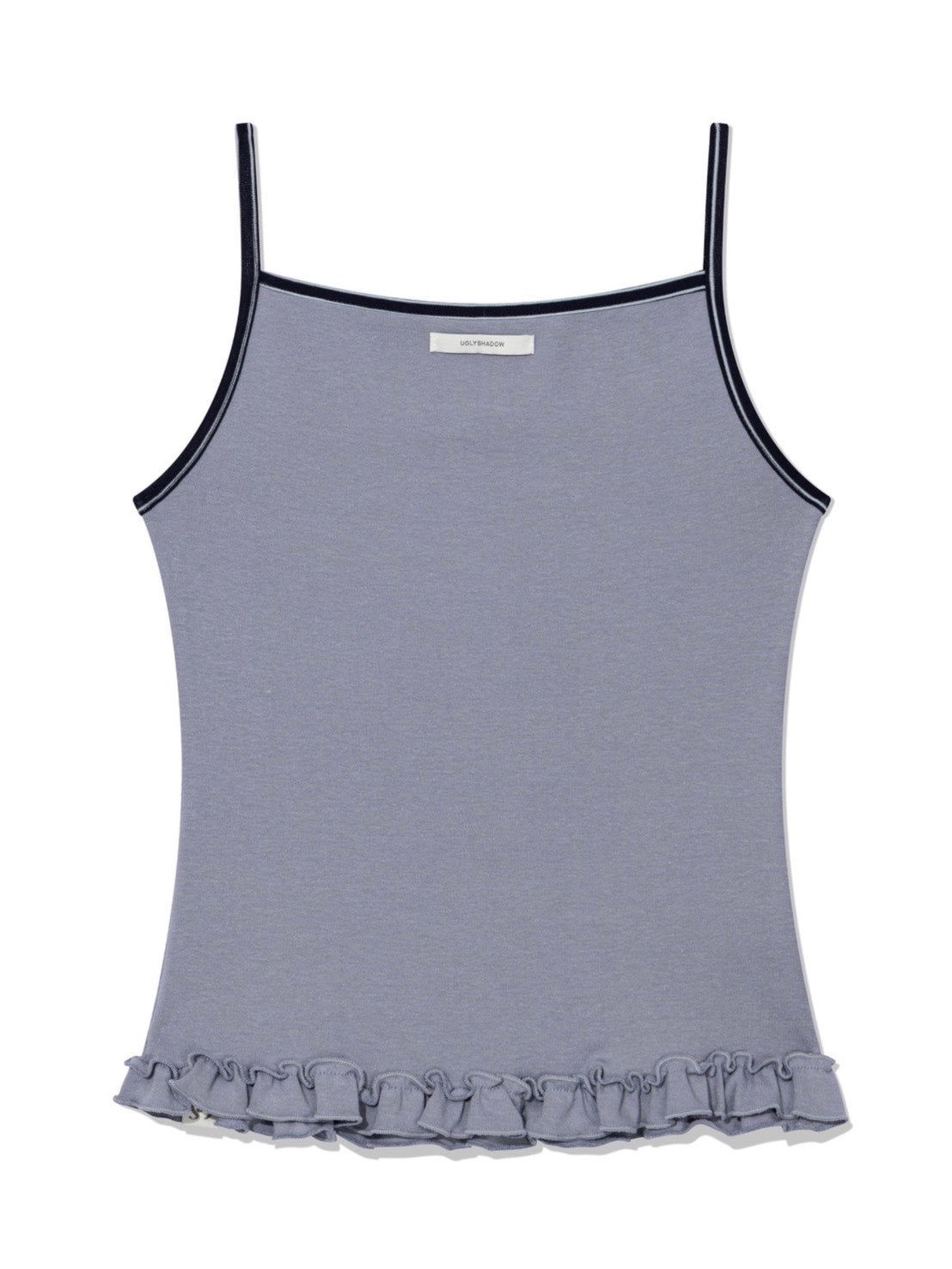6/15 21:00発売【Uglyshadow】ST FRILL CONTRAST SLEEVELESS