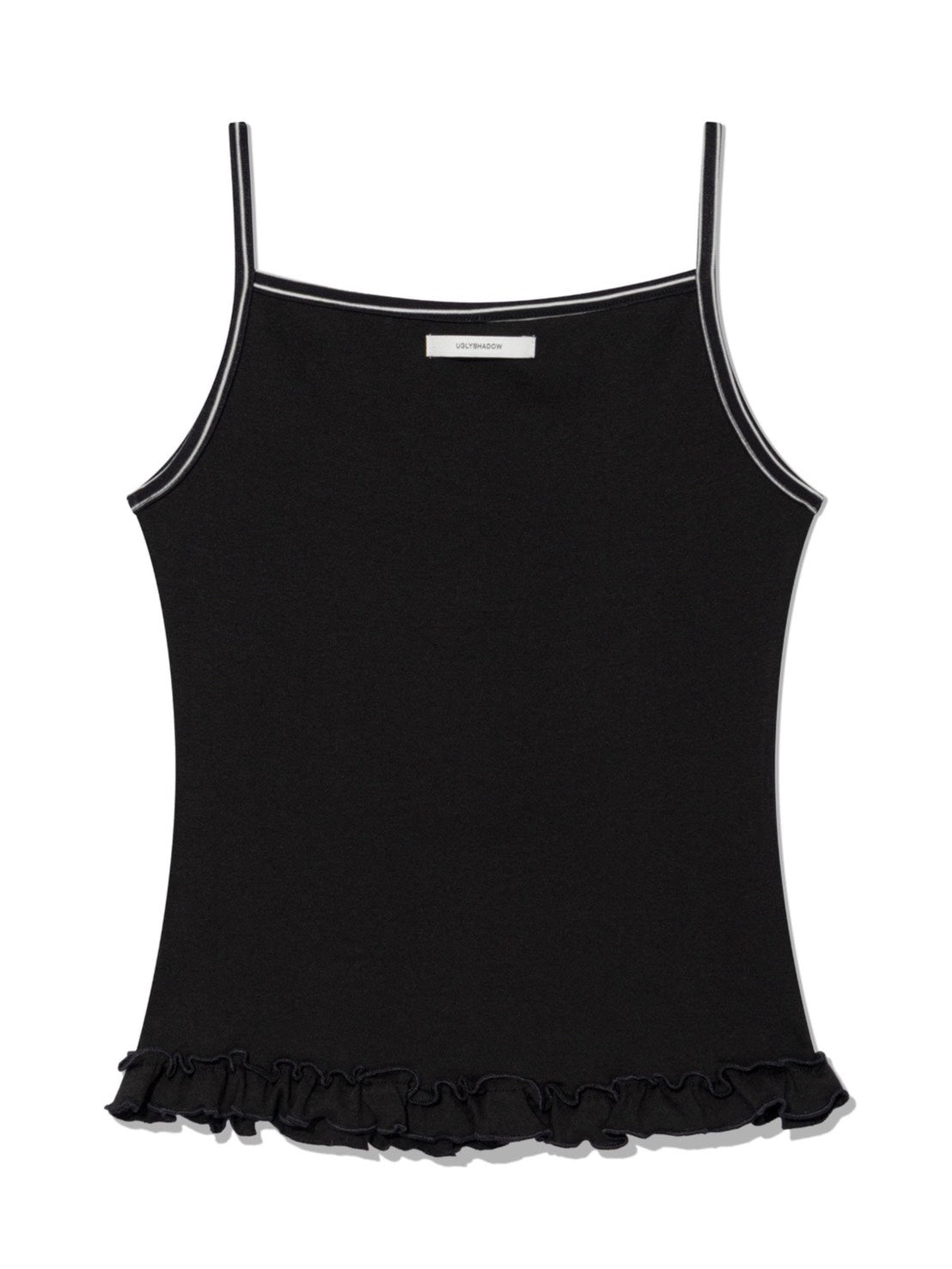 6/15 21:00発売【Uglyshadow】ST FRILL CONTRAST SLEEVELESS