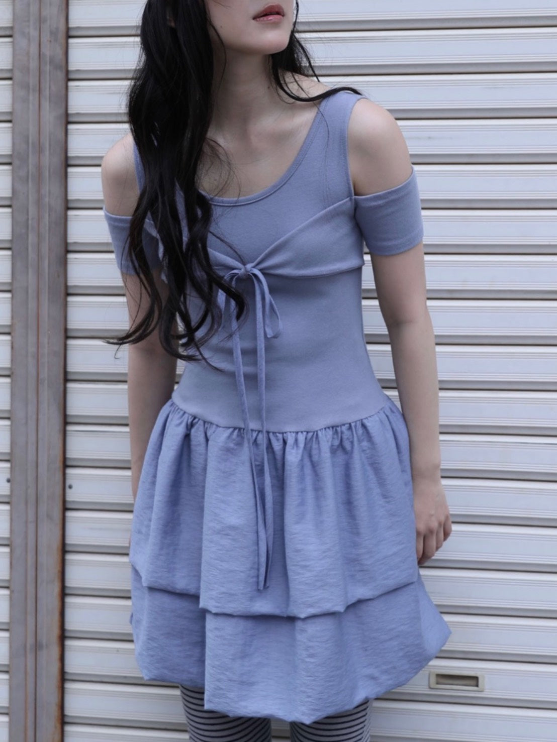 6/15 21:00発売【Uglyshadow】CANCAN PUMPKIN RIBBON DRESS
