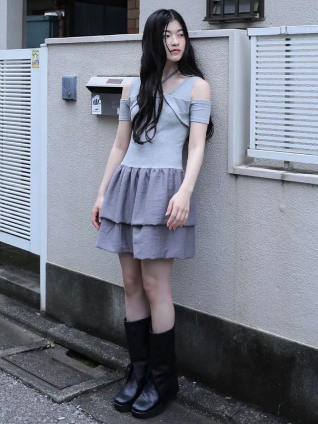 6/15 21:00発売【Uglyshadow】CANCAN PUMPKIN RIBBON DRESS