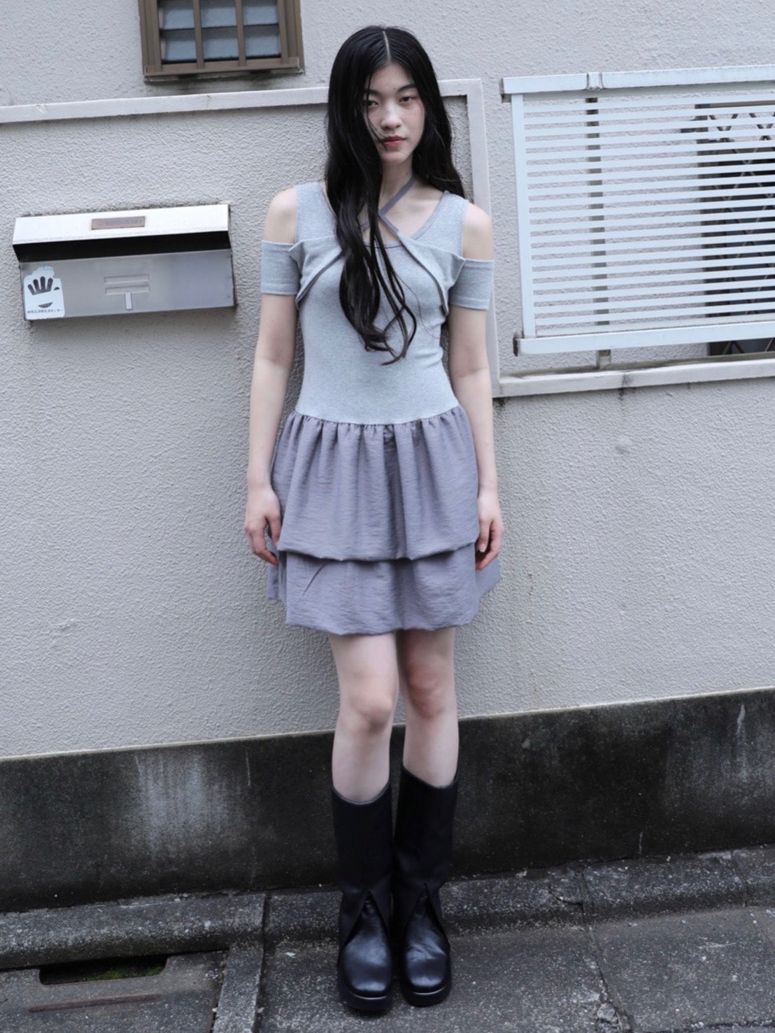 6/15 21:00発売【Uglyshadow】CANCAN PUMPKIN RIBBON DRESS