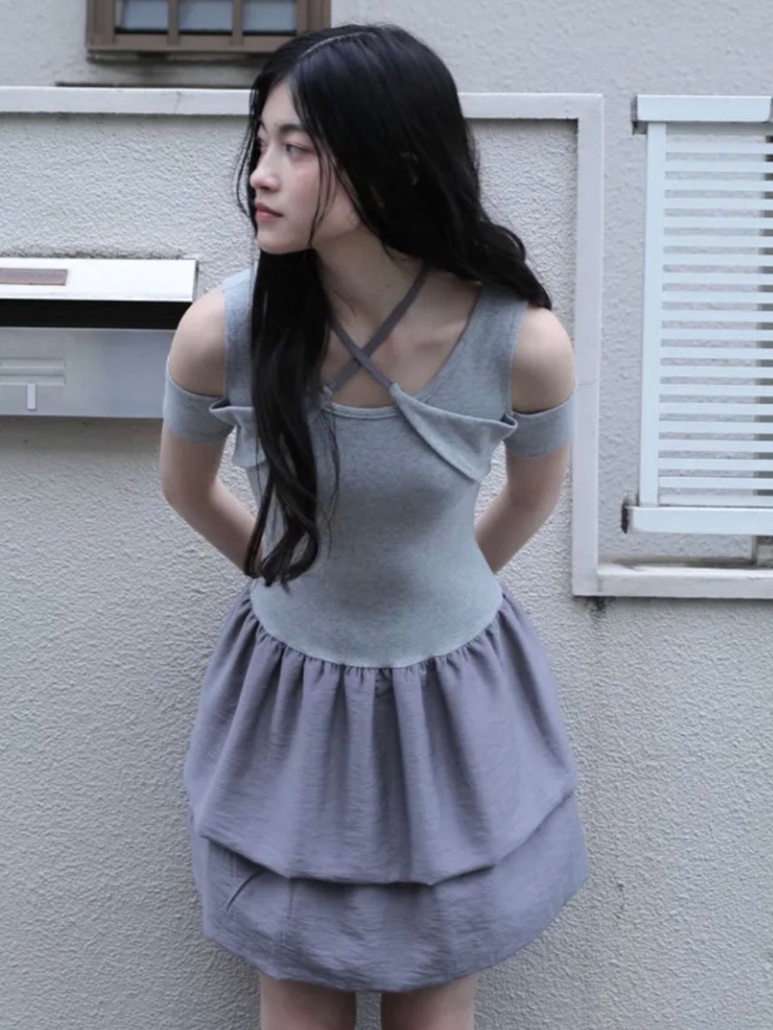 6/15 21:00発売【Uglyshadow】CANCAN PUMPKIN RIBBON DRESS