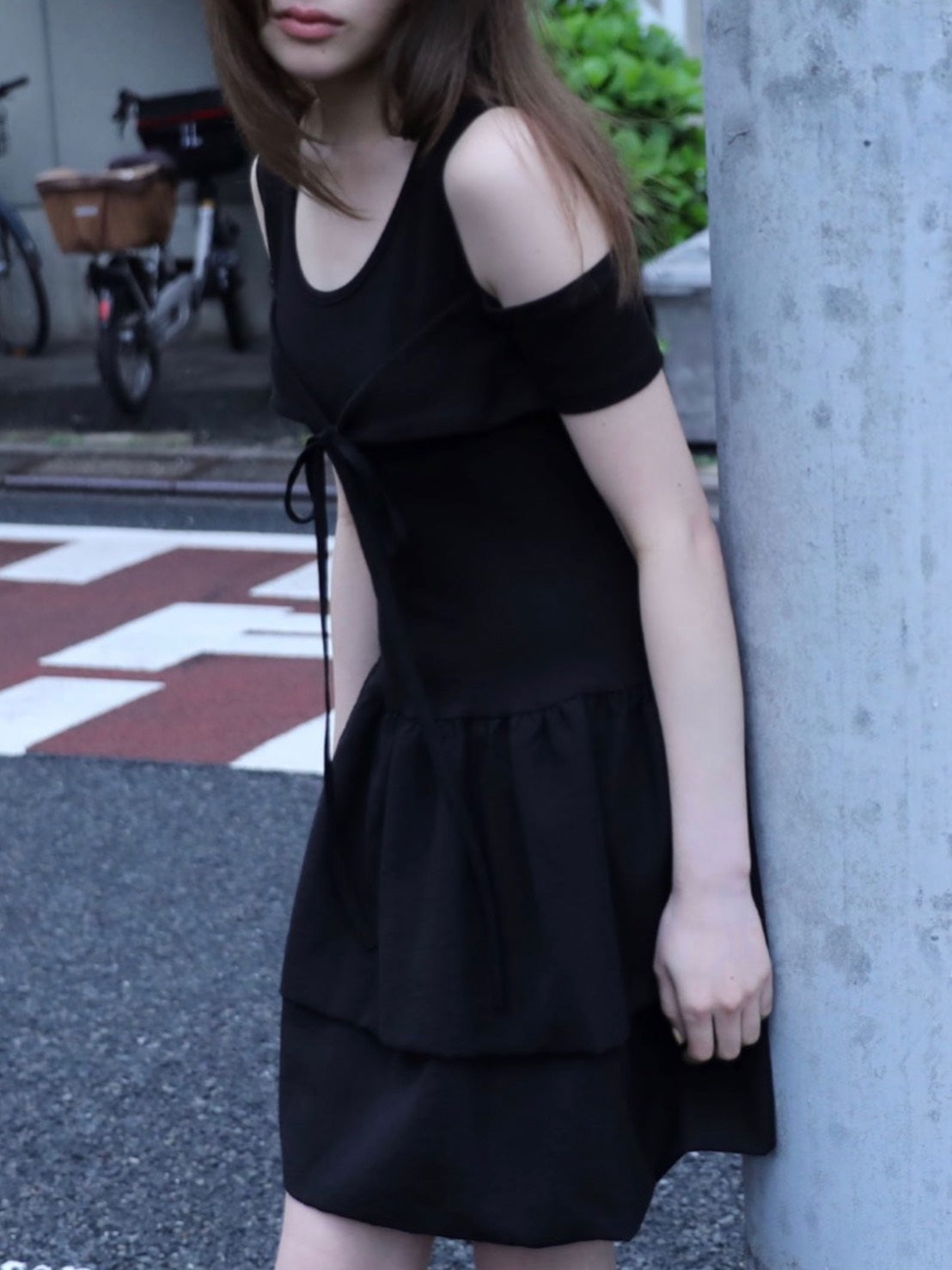 6/15 21:00発売【Uglyshadow】CANCAN PUMPKIN RIBBON DRESS