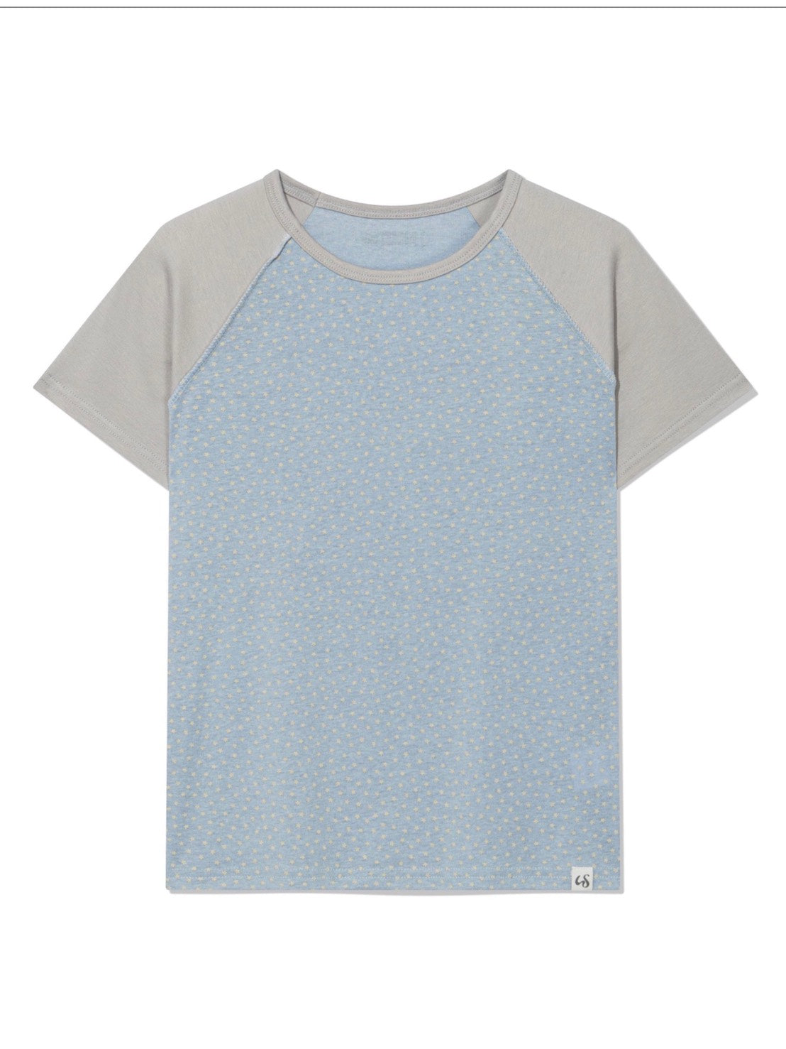 6/15 21:00発売【Uglyshadow】STAR CONTRAST RAGLAN T-SHIRT
