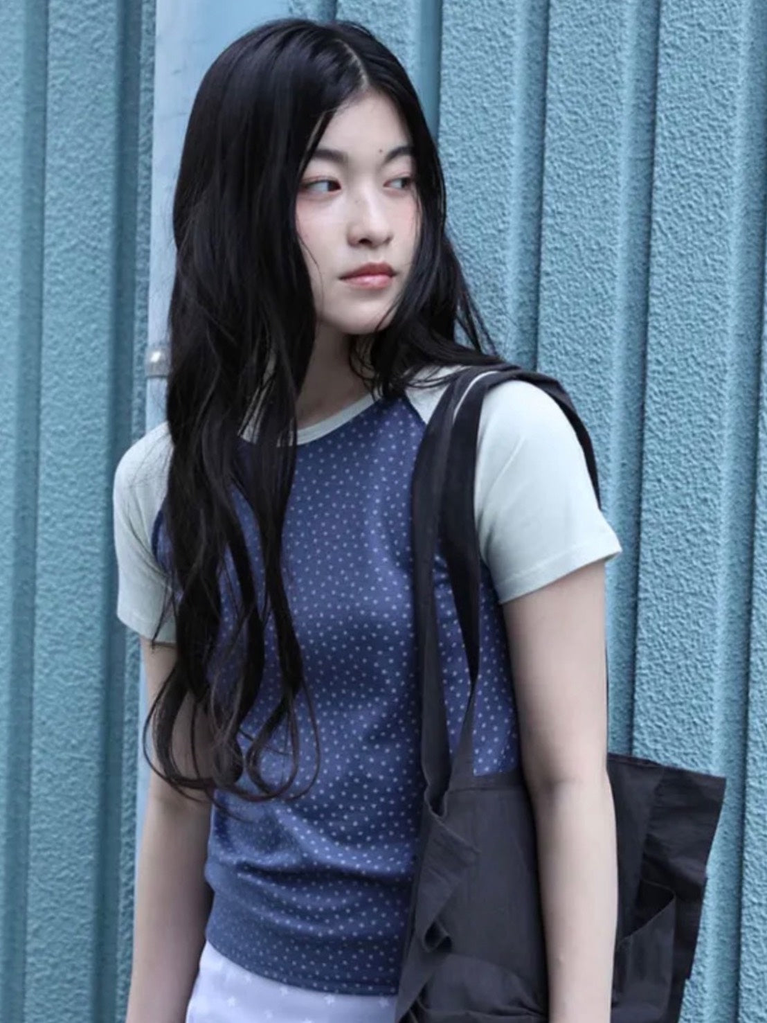 6/15 21:00発売【Uglyshadow】STAR CONTRAST RAGLAN T-SHIRT