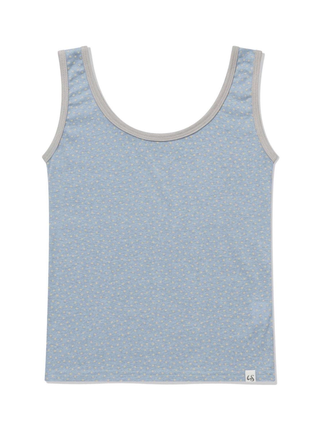 6/15 21:00発売【Uglyshadow】STAR CONTRAST SLEEVELESS