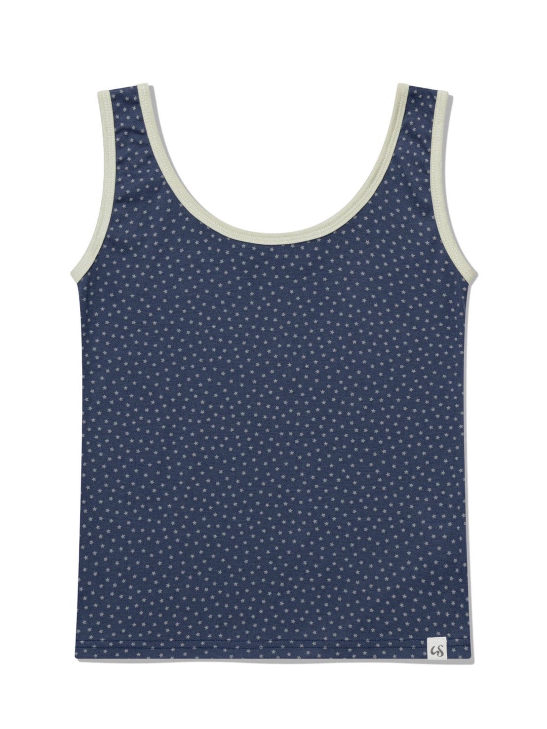 6/15 21:00発売【Uglyshadow】STAR CONTRAST SLEEVELESS