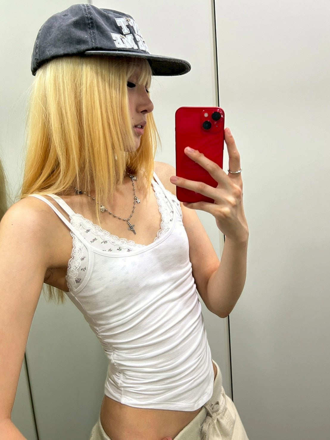 【runningHIGH】BRALETTE LAYERED SLEEVELESS TOP