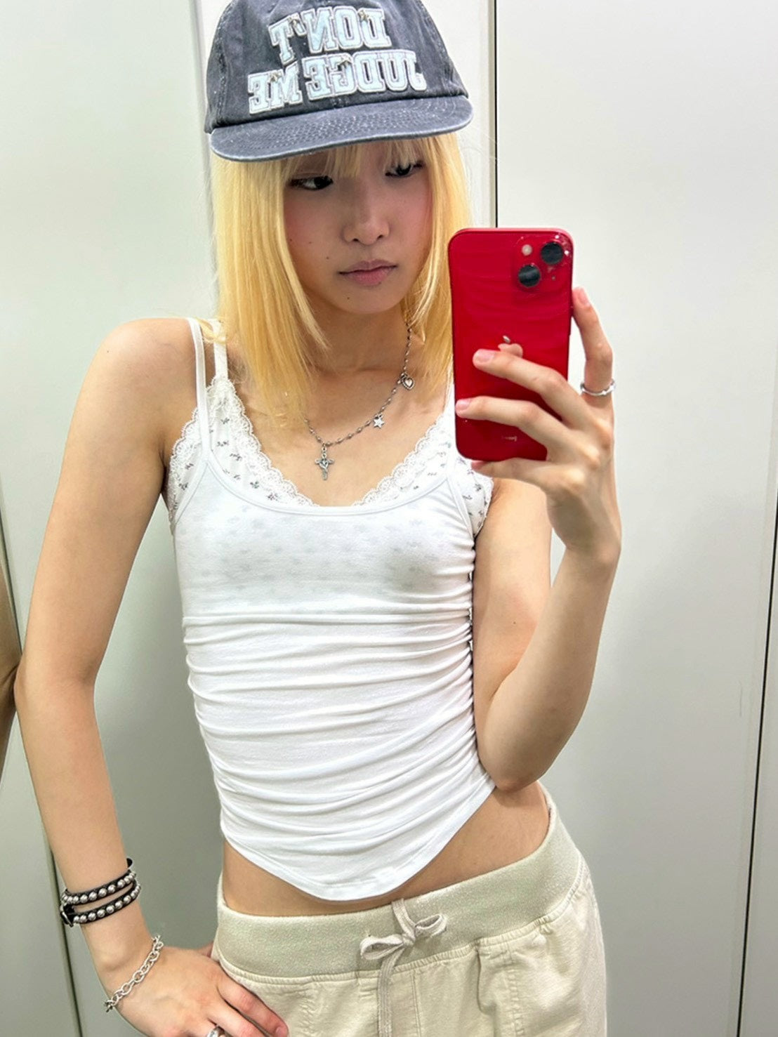 【runningHIGH】BRALETTE LAYERED SLEEVELESS TOP