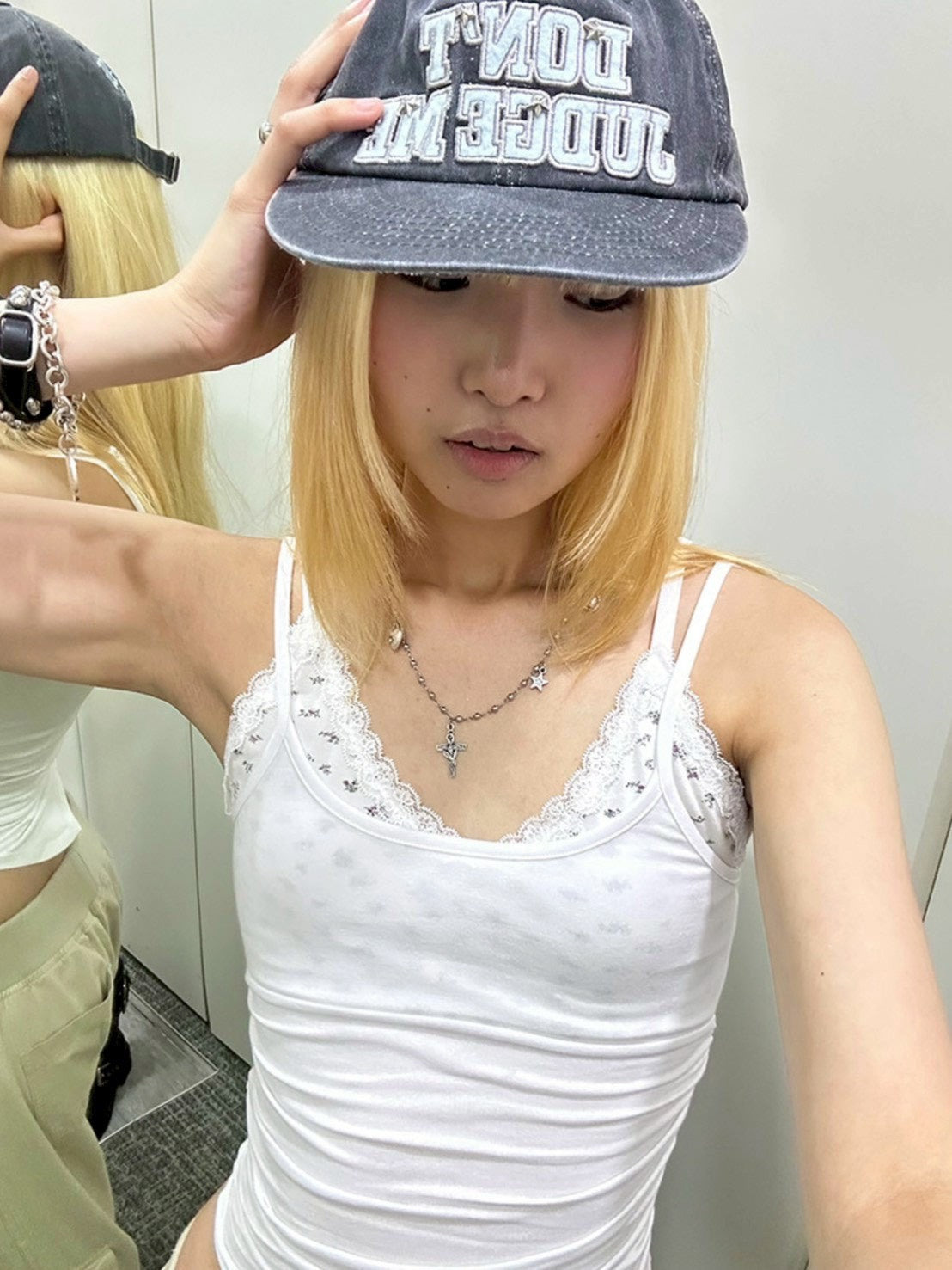 【runningHIGH】BRALETTE LAYERED SLEEVELESS TOP