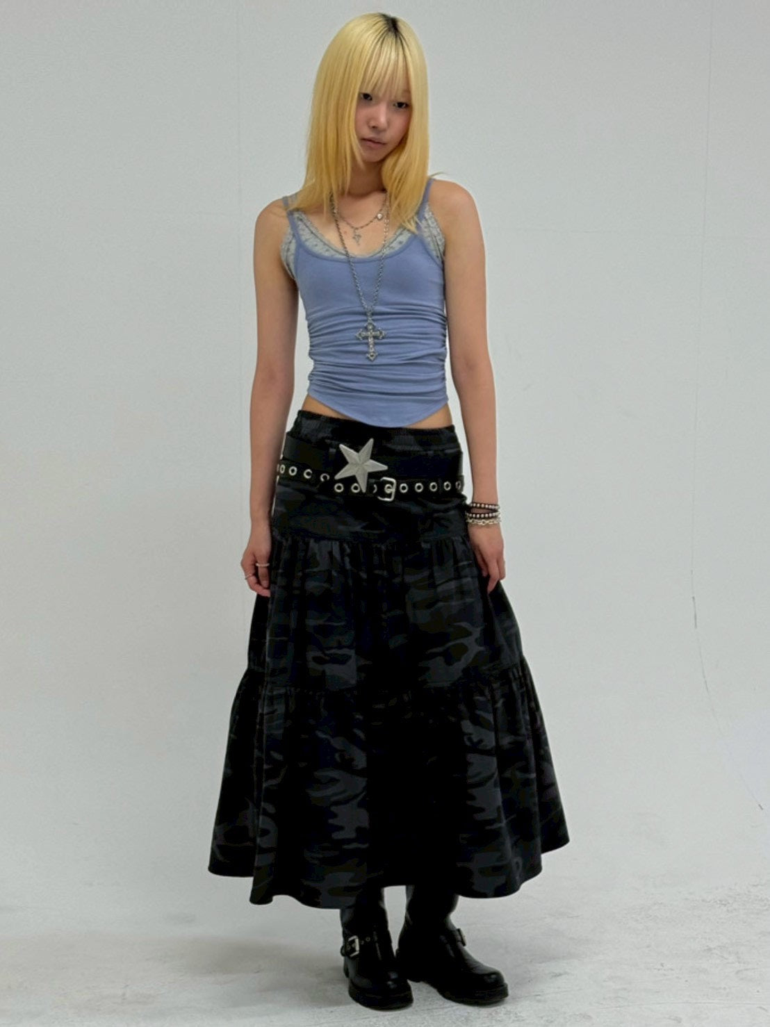 【runningHIGH】BRALETTE LAYERED SLEEVELESS TOP