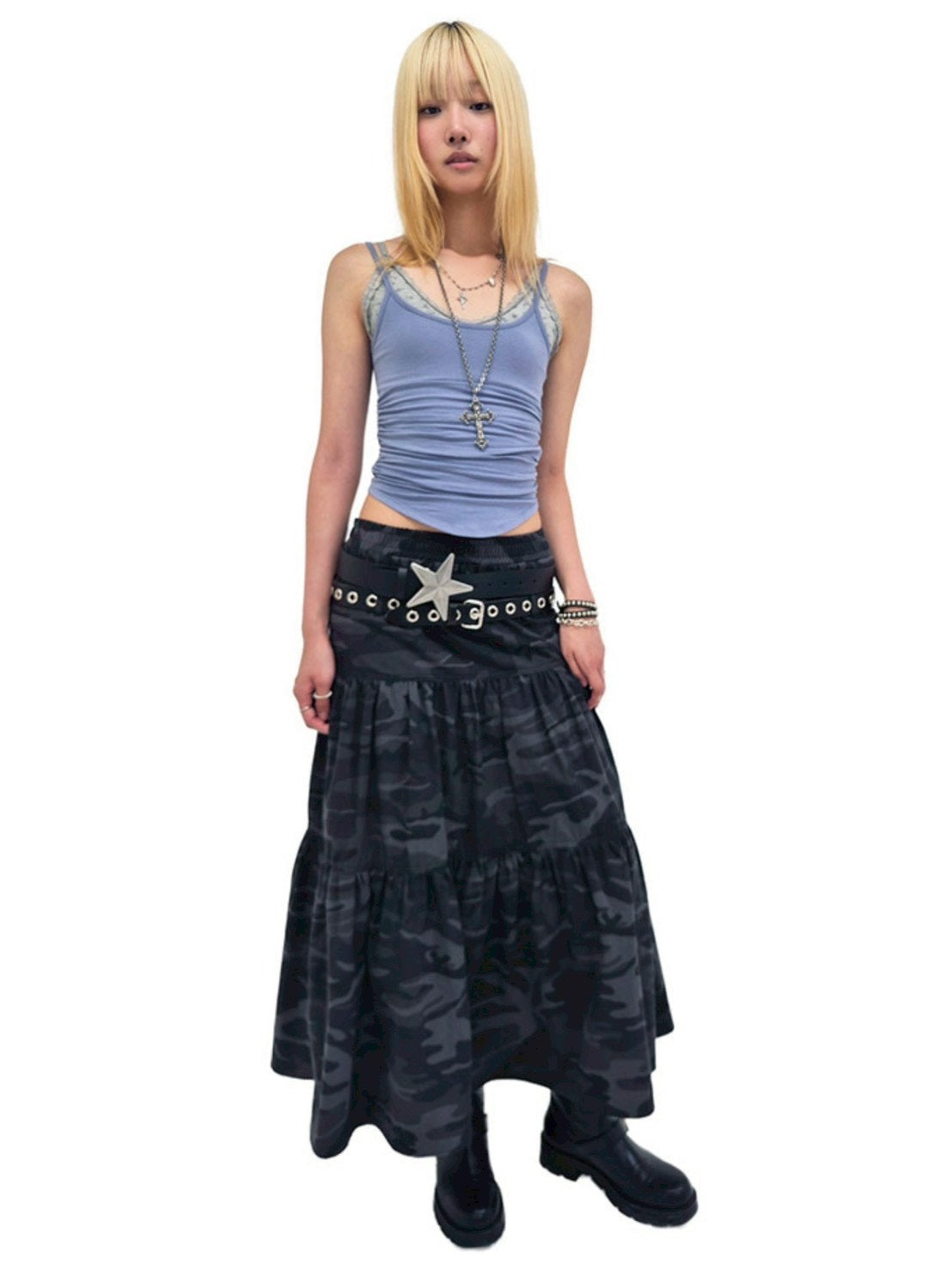 【runningHIGH】BRALETTE LAYERED SLEEVELESS TOP