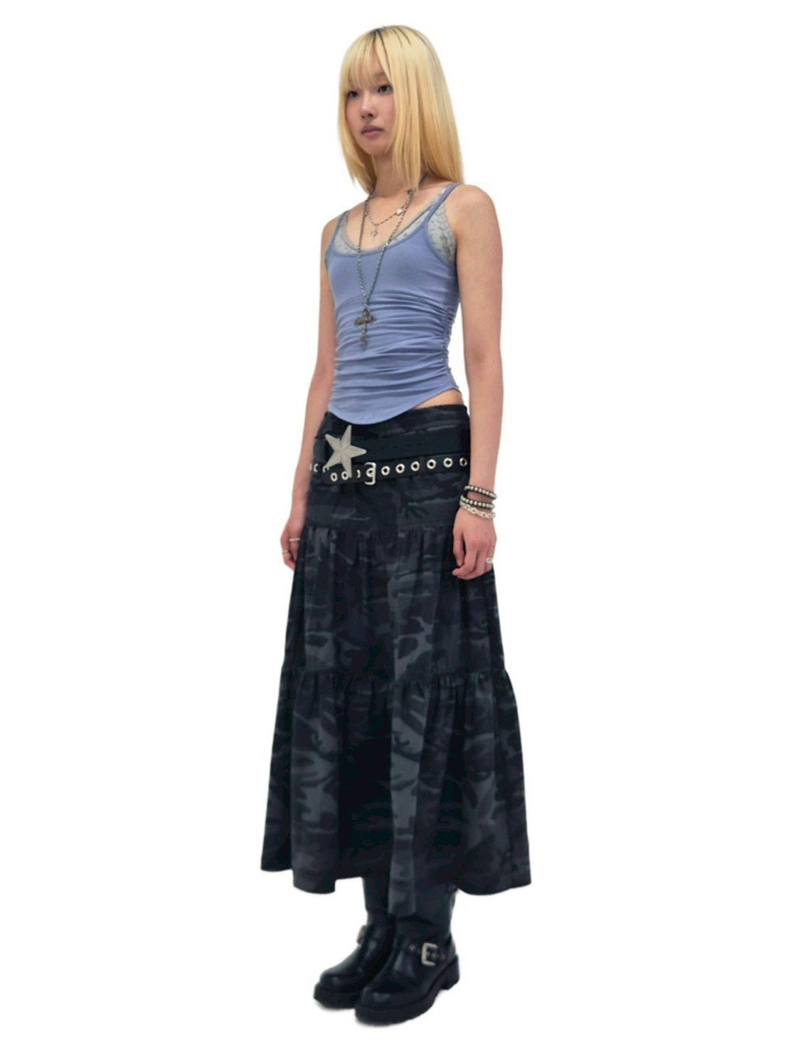 【runningHIGH】BRALETTE LAYERED SLEEVELESS TOP