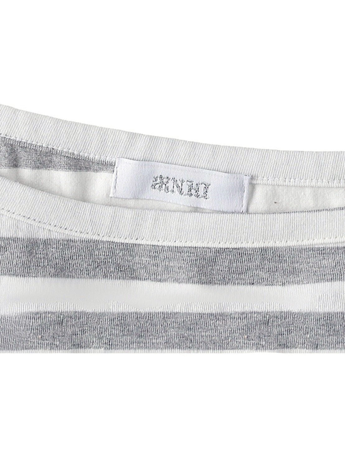 【runningHIGH】STRIPE ONE SHOULDER H/S TEE