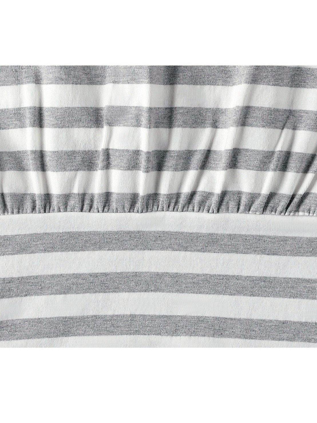 【runningHIGH】STRIPE ONE SHOULDER H/S TEE
