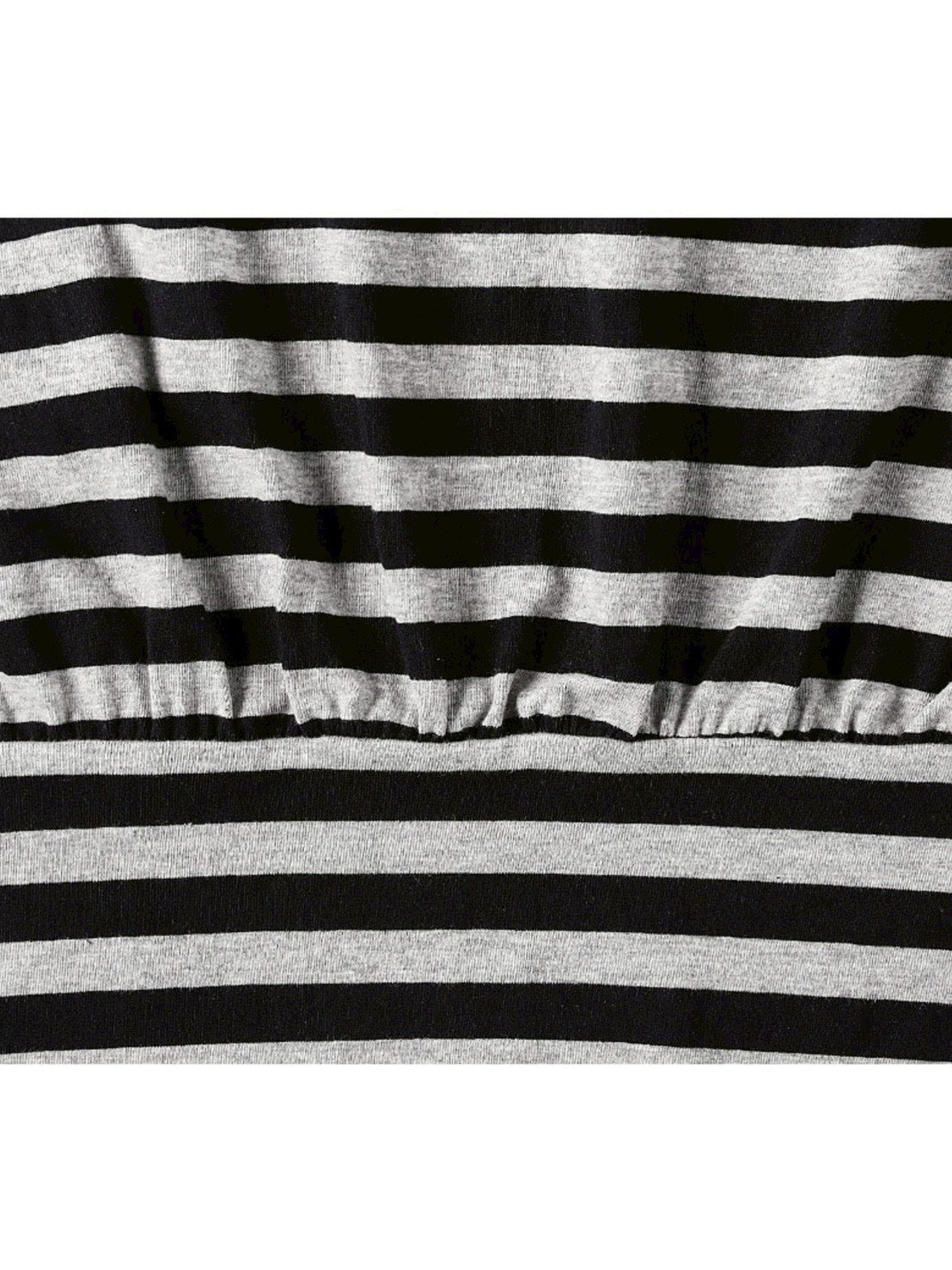 【runningHIGH】STRIPE ONE SHOULDER H/S TEE