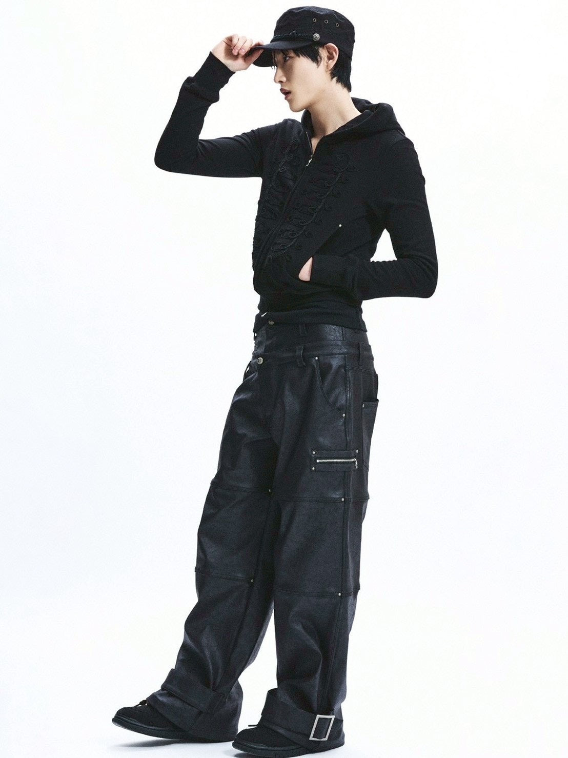 【LECYTO】Tailored Rope Cadet Cap