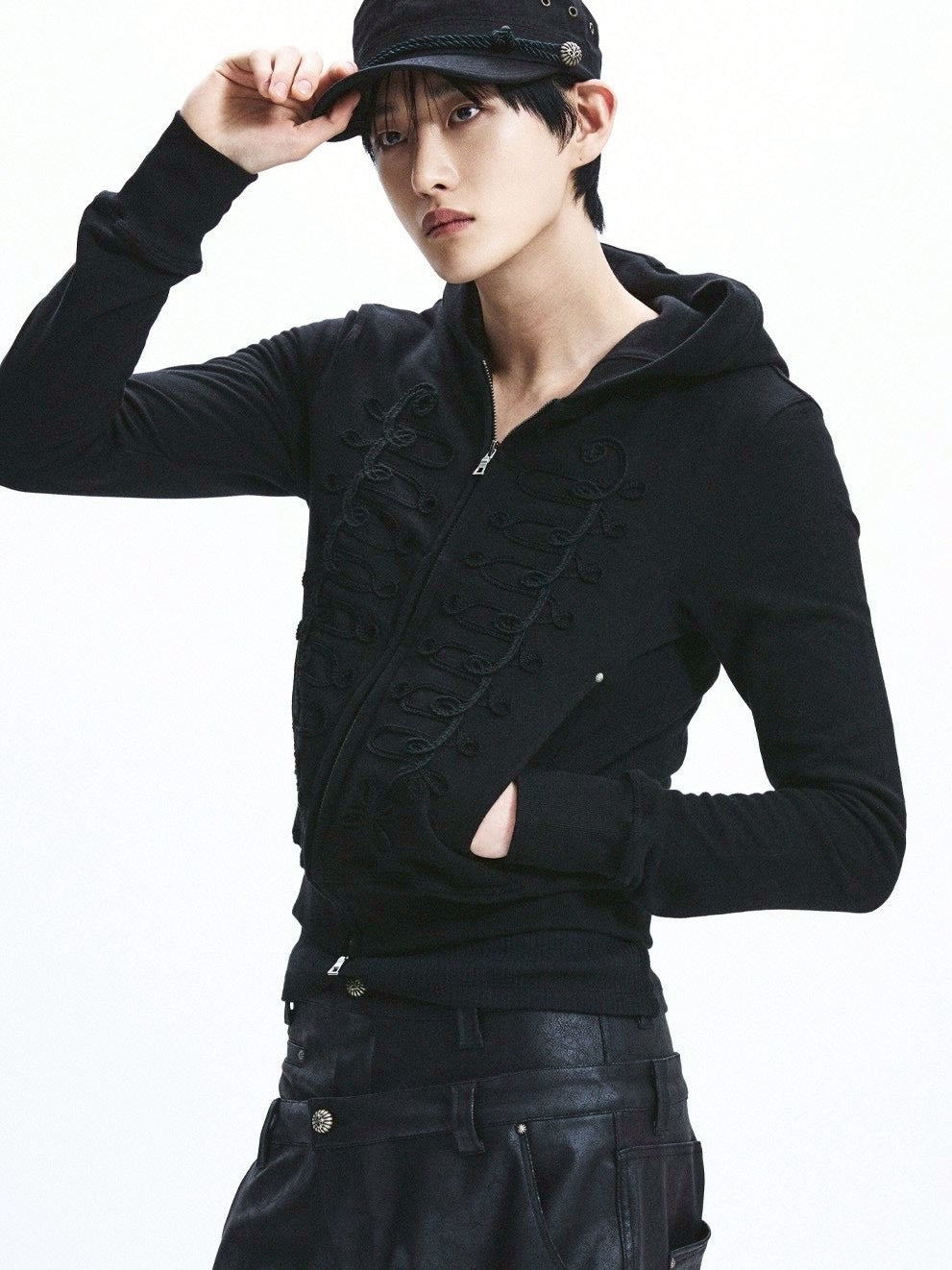 【LECYTO】Tailored Rope Cadet Cap