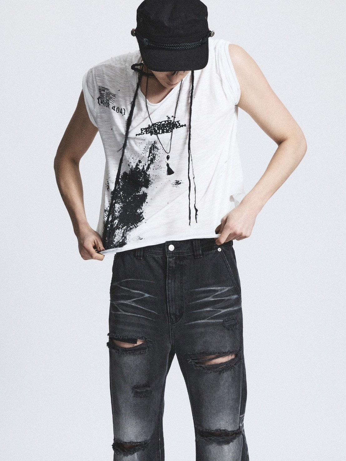 【LECYTO】Tailored Rope Cadet Cap
