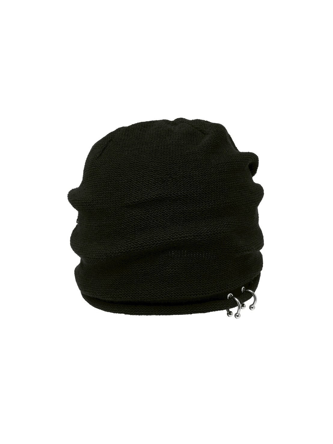 【LECYTO】Pierced Slouch Beanie