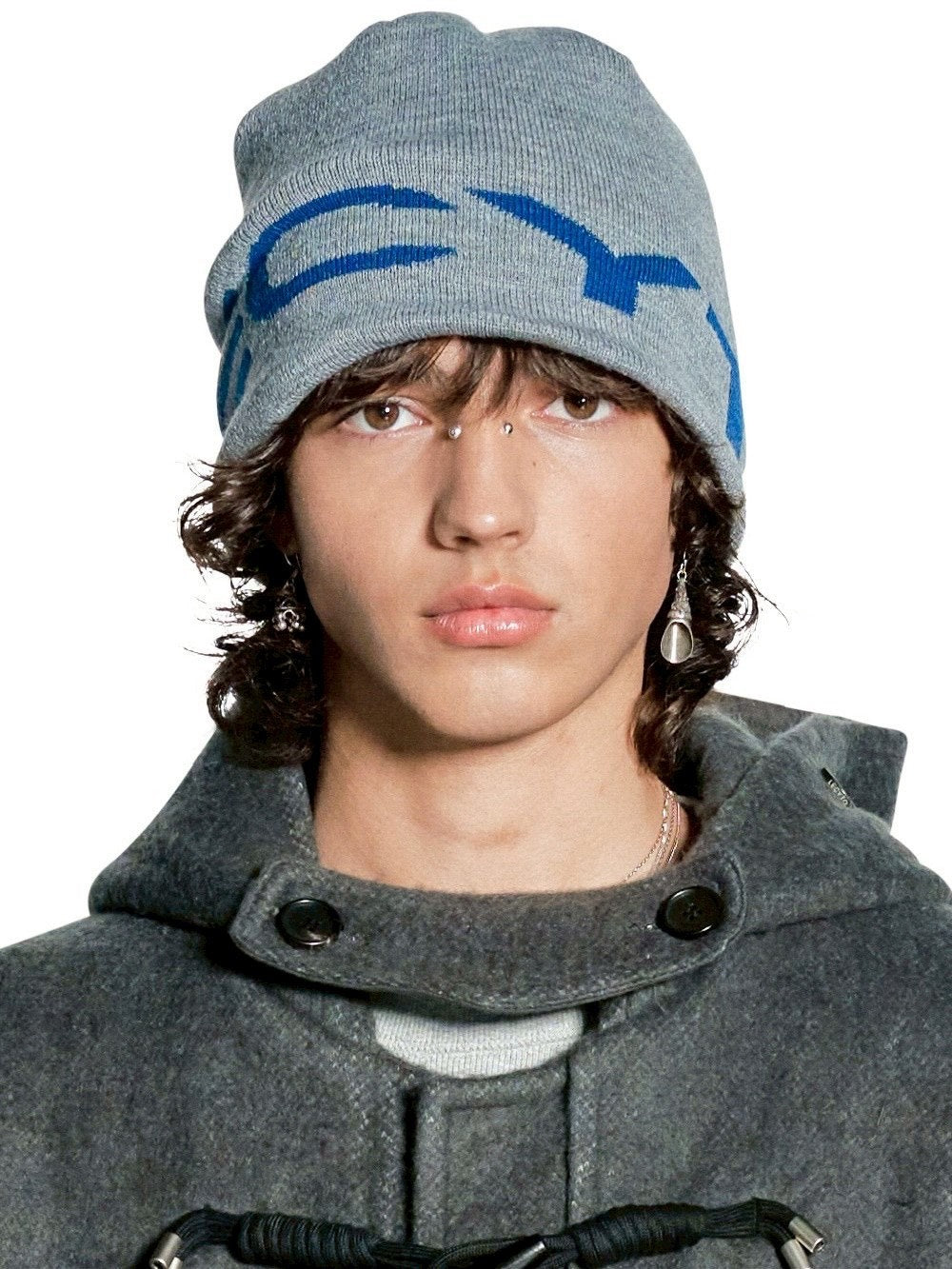 【LECYTO】Logo Jacquard Beanie