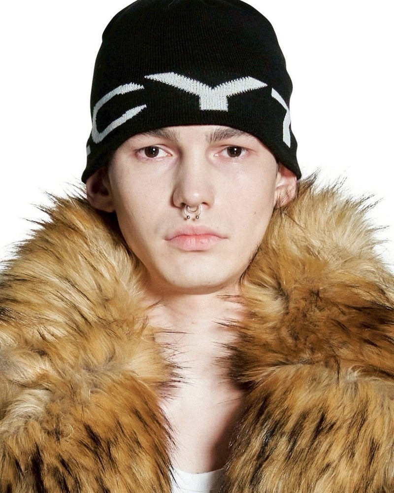 【LECYTO】Logo Jacquard Beanie