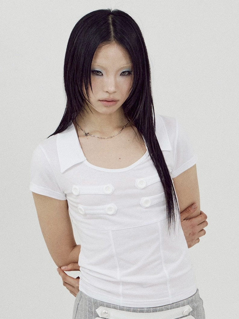 【SETUP-EXE】NAPOLEON COLLAR TOP