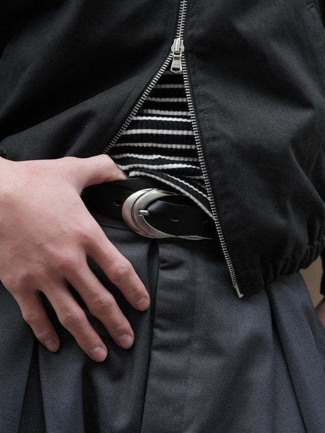 HEP FIVE店WEB限定受注制【Chikashitsu +】long buckle belt