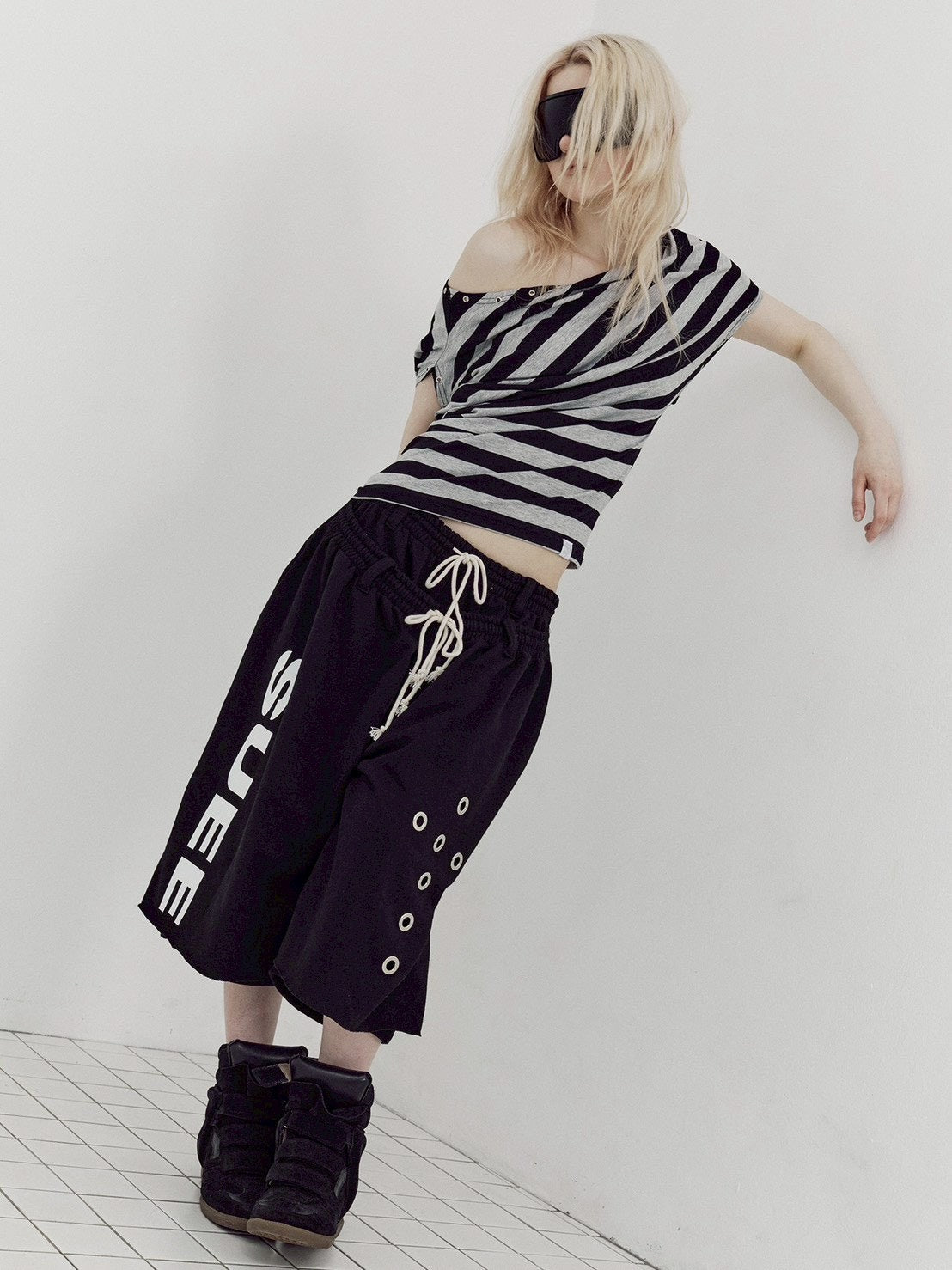 パンツ SETUPEXE Double Layered Bermuda Pants SETUP-EXE】DOUBLE LAYERED BERMUDA PANTS – PRESSING WEB SHOP