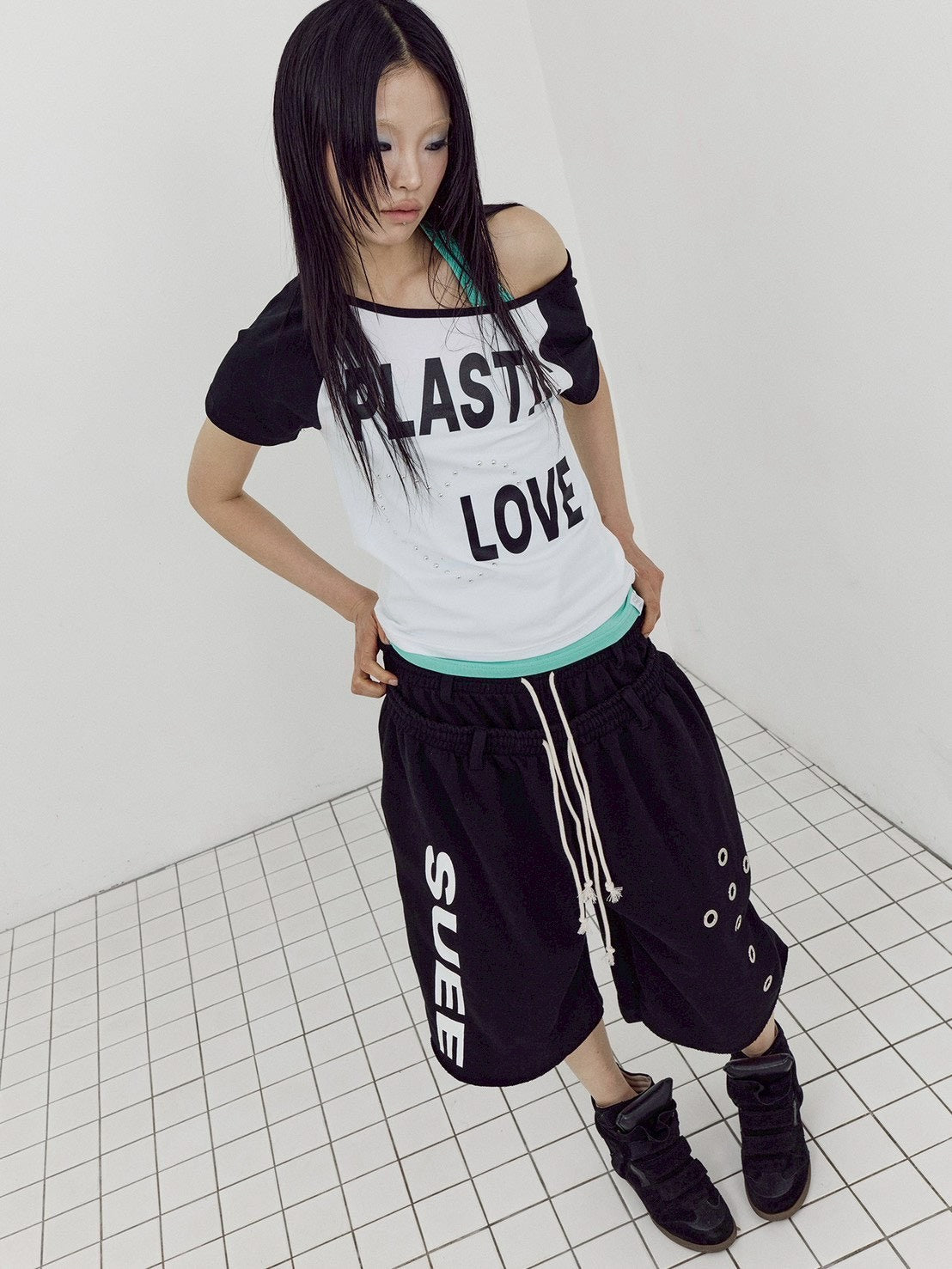 【SETUP-EXE】DOUBLE LAYERED BERMUDA PANTS