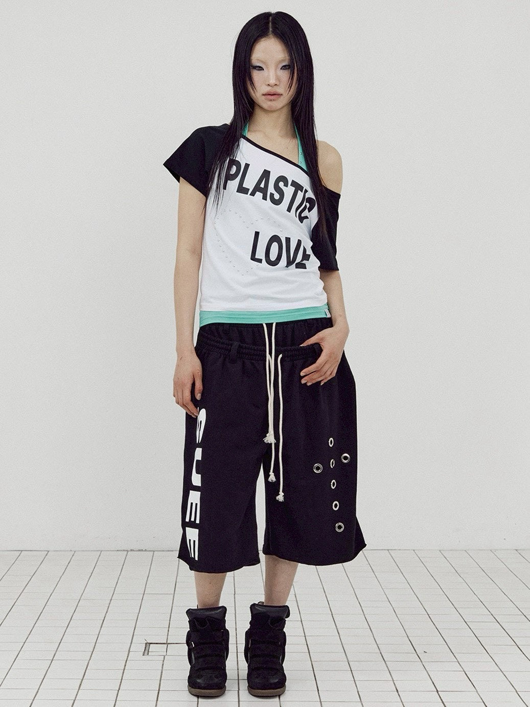 【SETUP-EXE】DOUBLE LAYERED BERMUDA PANTS