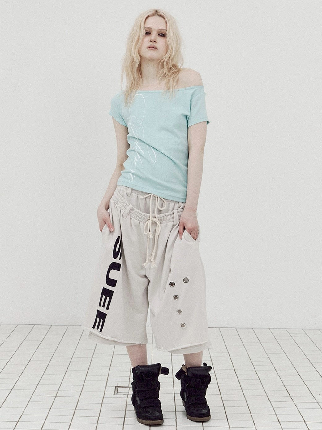 SETUP-EXE】DOUBLE LAYERED BERMUDA PANTS – PRESSING WEB SHOP